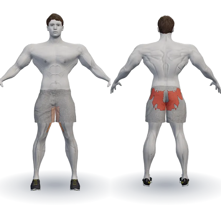 Muscles worked: Glutes
